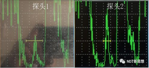 超声检测灵敏度对比